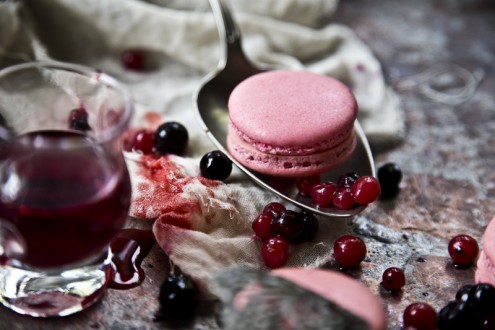Macaron forest fruits 6